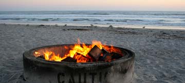 beach firepits